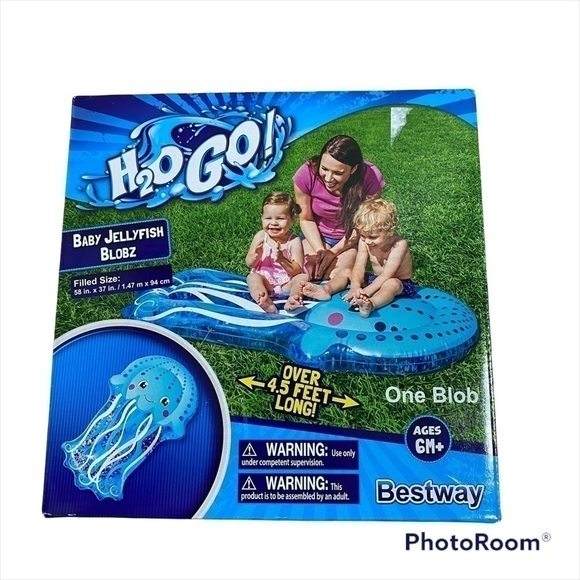 H2O Go Baby Jellyfish Blobz Water Toy Squish Outdoor NEW - Picture 1 of 3